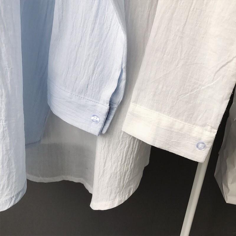ÁO SƠ MI LỆCH TÀ SIÊU MÁT(kèm hình shop tự chụp)