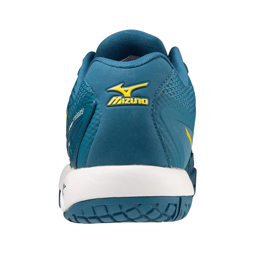 Giày tennis nam Mizuno Wave Intense Tour 5 61GA190030 mẫu mới màu xanh-tặng tất thể thao bendu