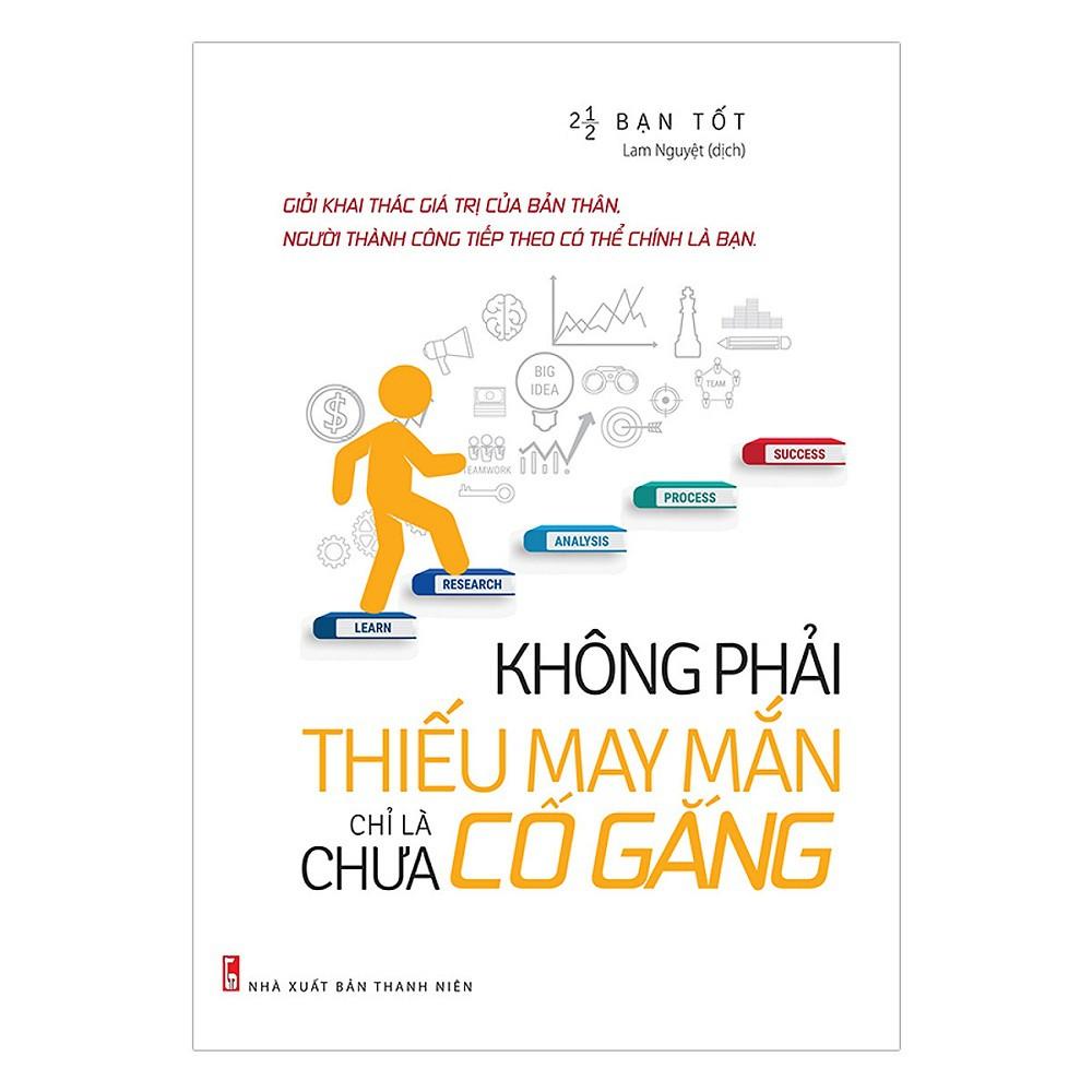 Sách Minh Long - Combo: Mỗi Lần Vấp Ngã Là Một Lần Trưởng Thành + Không Phải Thiếu May Mắn, Chỉ Là Chưa Cố Gắng