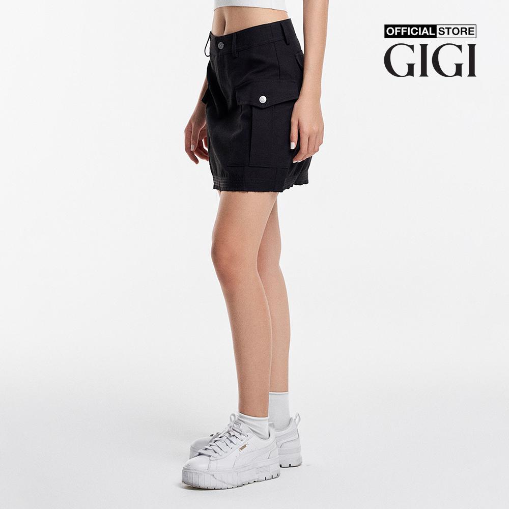 GIGI - Chân váy chữ A mini phối túi thời trang G3301S221519