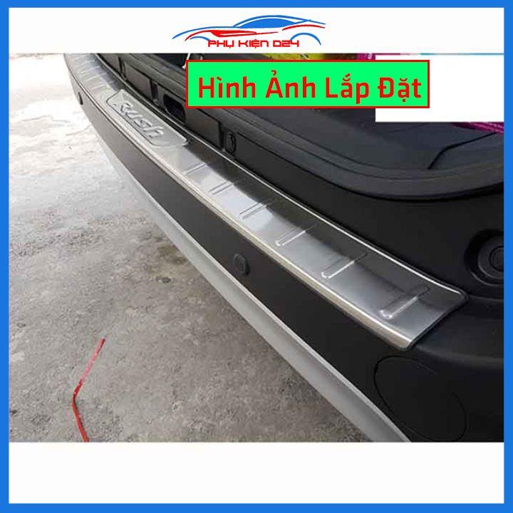 Ốp chống trầy cốp Rush 2019-2020-2021-2022 inox sáng bóng bảo vệ xe chống va đập