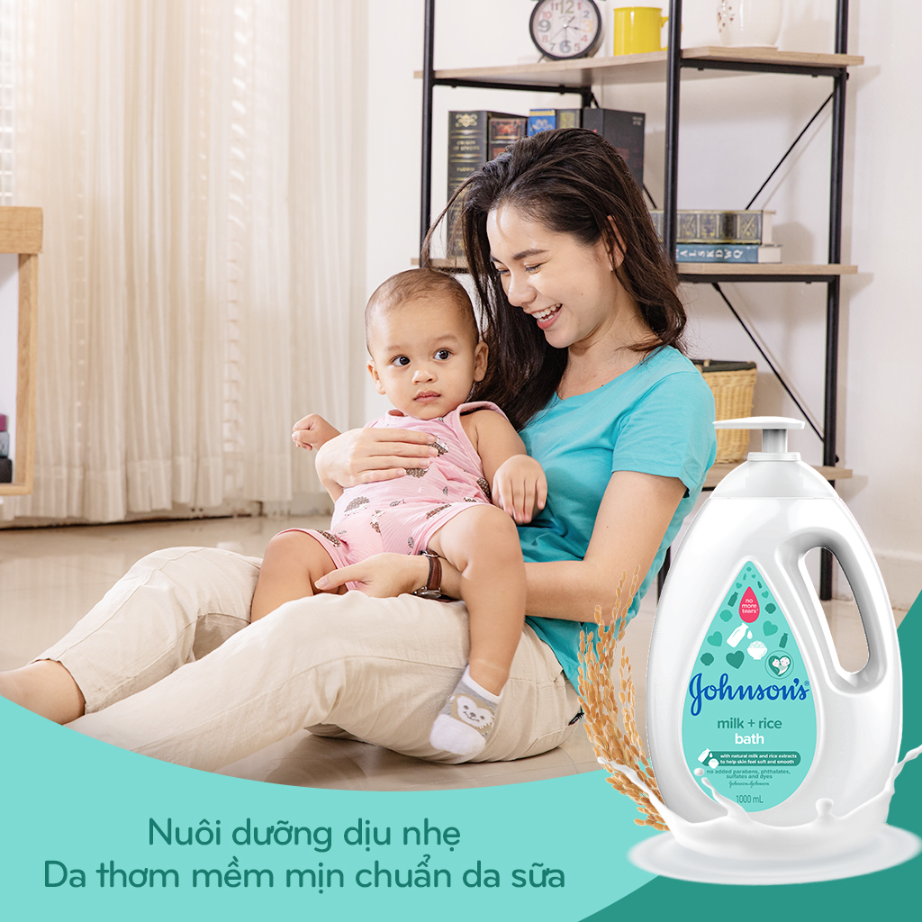 Hình ảnh Sữa Tắm Johnson's Baby cho Bé - Dung Tích 1000ml