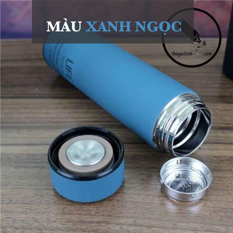 BÌNH GIỮ NHIỆT LIFE 500ML RUỘT INOX ĐỦ MÀU