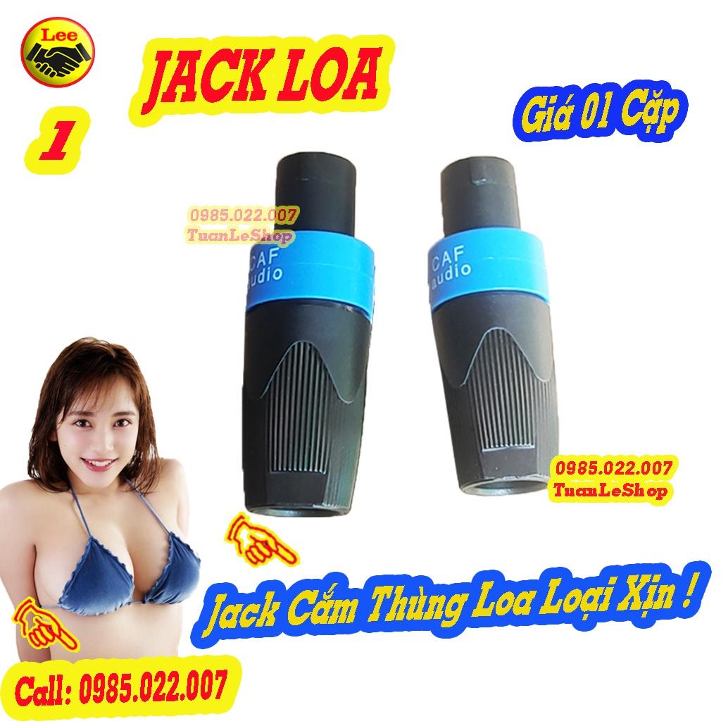 JACK LOA – GIẮC CẮM THÙNG LOA – JAC LOA FULL - GIÁ 02 CHIẾC