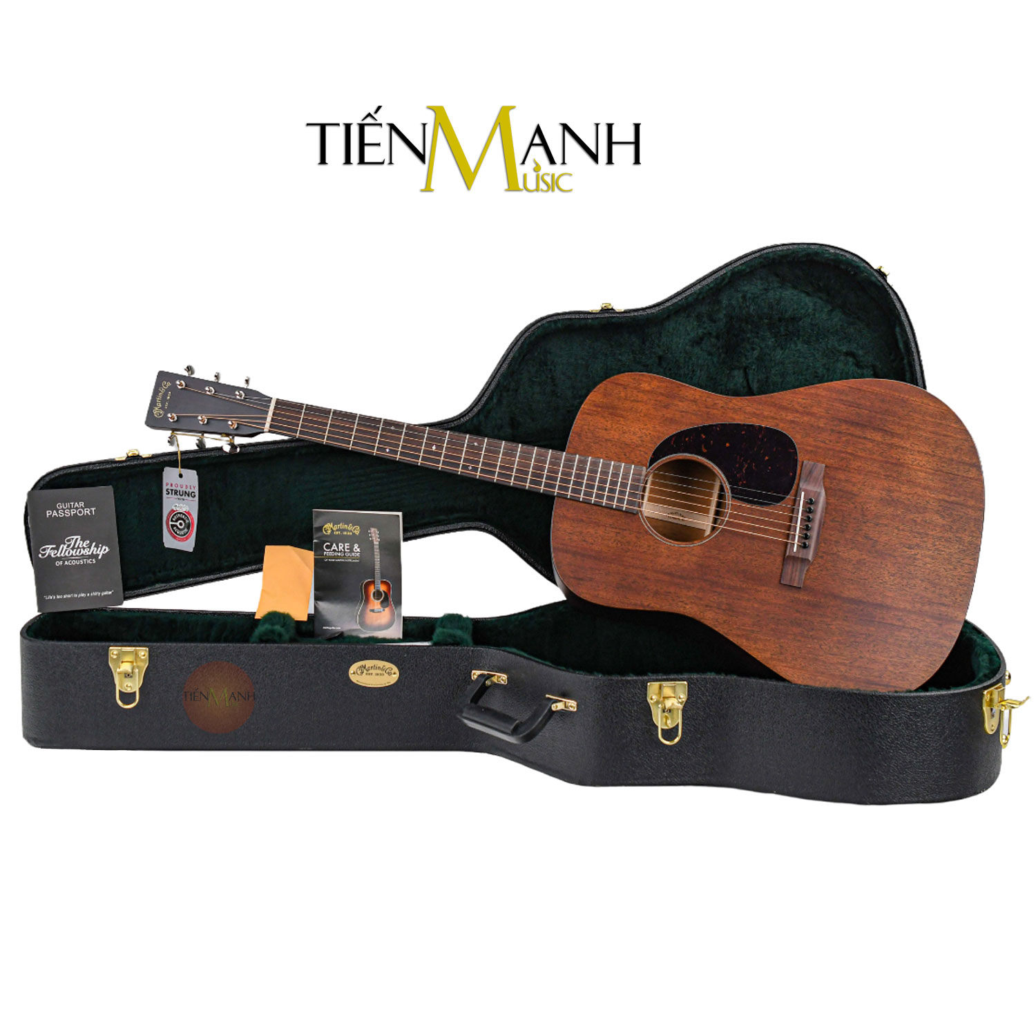 Đàn Guitar Acoustic Martin D15M Gỗ Mahogany 15 Series D-15M Hàng Chính Hãng- Kèm Bao Đựng, Móng Gẩy DreamMaker