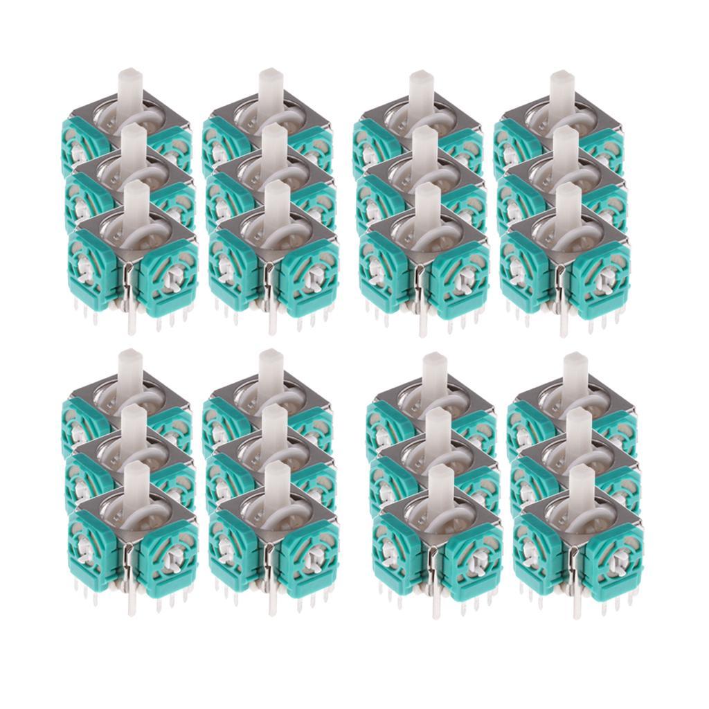 24 Packs Analog Joystick Replacement for Nintendo GameCube NGC Controller