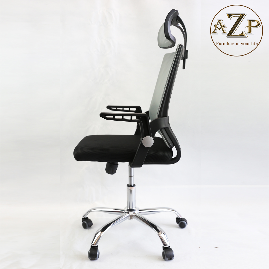 Siêu Phẩm Dành cho Sếp, Ghế Giám Đốc, Ghế Văn Phòng AZP FURNITURE Ergonomic AZP-H906-NEW Tay Cất Gọn