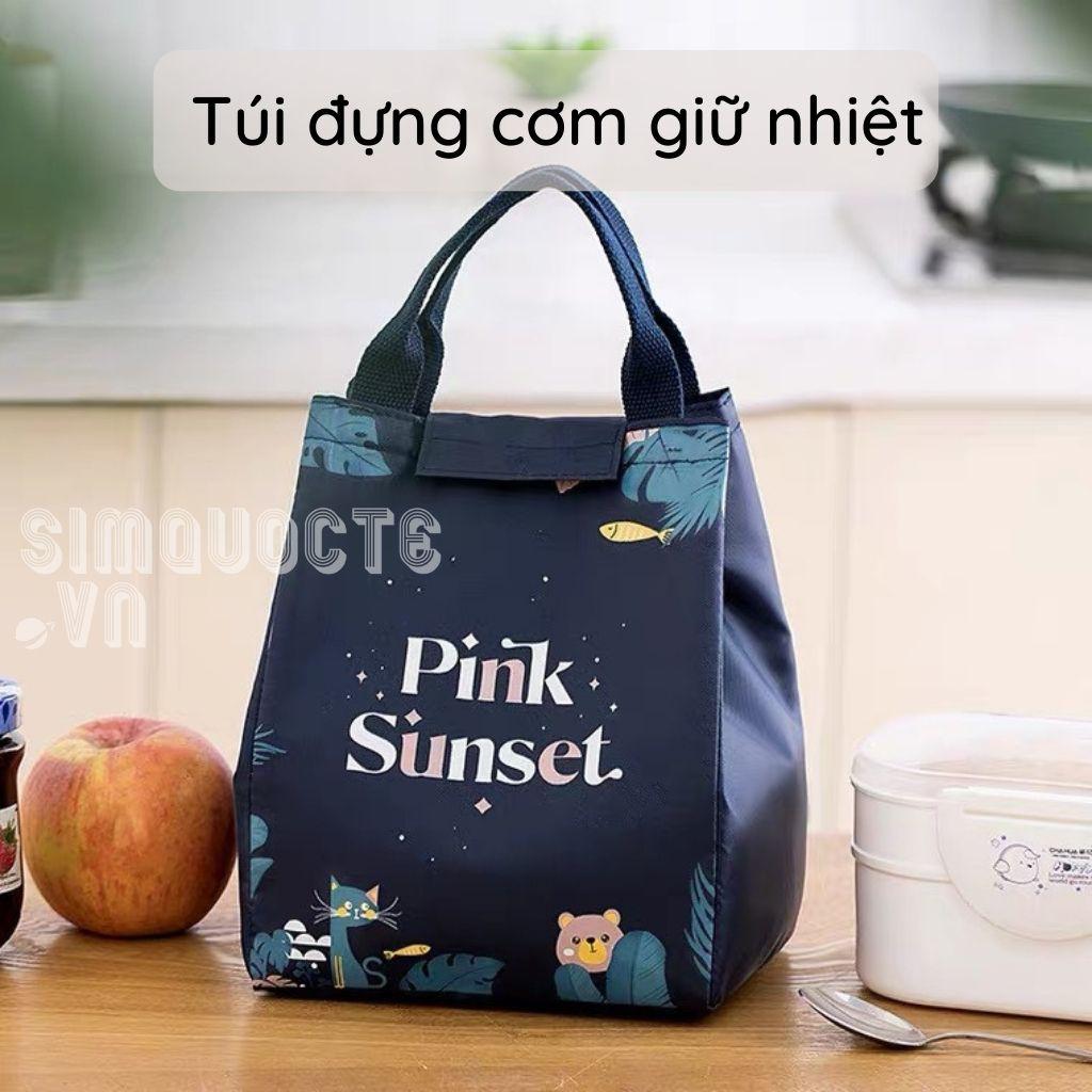 Túi đựng hộp cơm giữ nhiệt nóng lạnh chống nước TĐC04