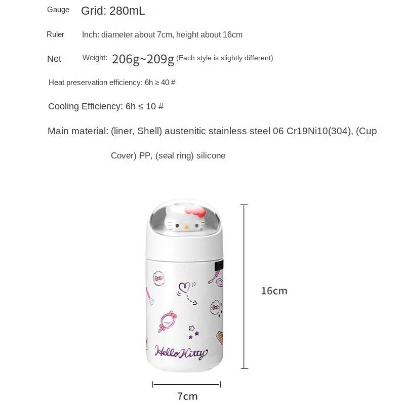 Sáng Tạo Dễ Thương Búp Bê Nhỏ Giữ Nhiệt Thép Không Gỉ Hoạt Hình Dễ Thương Trẻ Em Bình Giữ Nhiệt Thể Thao Bình Inox Giữ Nhiệt