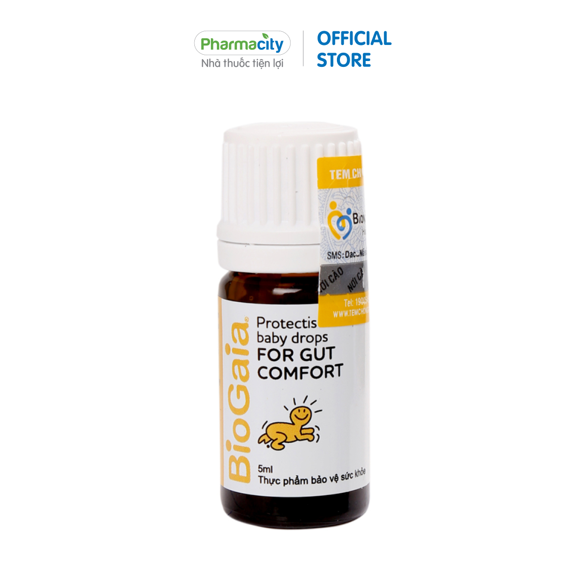 Dung dịch bổ sung lợi khuẩn tiêu hóa BioGaia Protectis Baby Drops