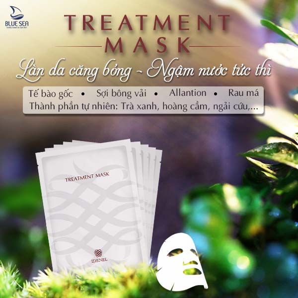 Mặt nạ tế bào gốc Idenel - Tăng cường độ ẩm siêu tốc cho da