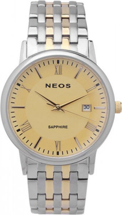 Đồng hồ NEOS N-30859M bạc phối vàng