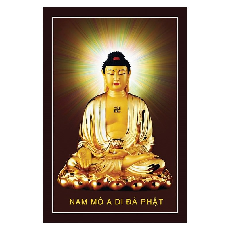 Tranh Phật Giáo Phật Thích Ca Mâu Ni 426 (35 x 50 cm)