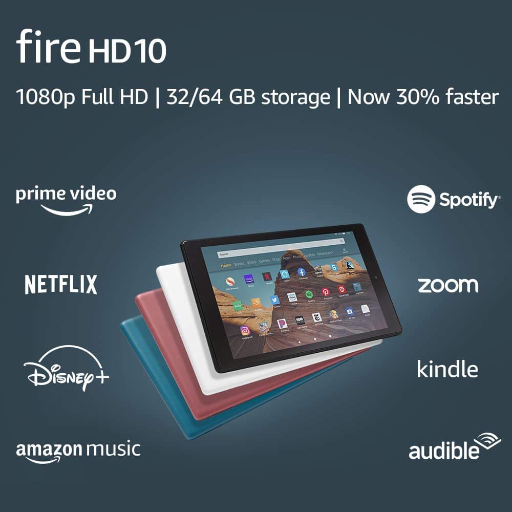 Máy tính bảng Kindle Fire HD 10 - Hàng Nhập Khẩu