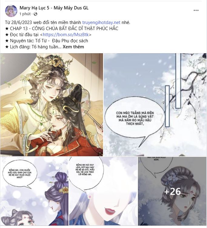 công chúa bất đắc dĩ thật phúc hắc chapter 13 13
