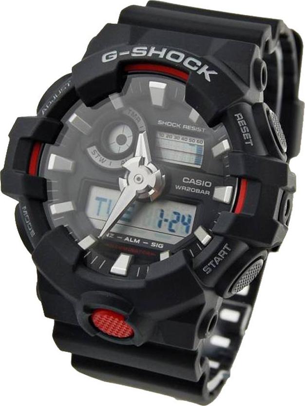 Đồng hồ nam dây nhựa Casio G-SHOCK GA-700-1ADR
