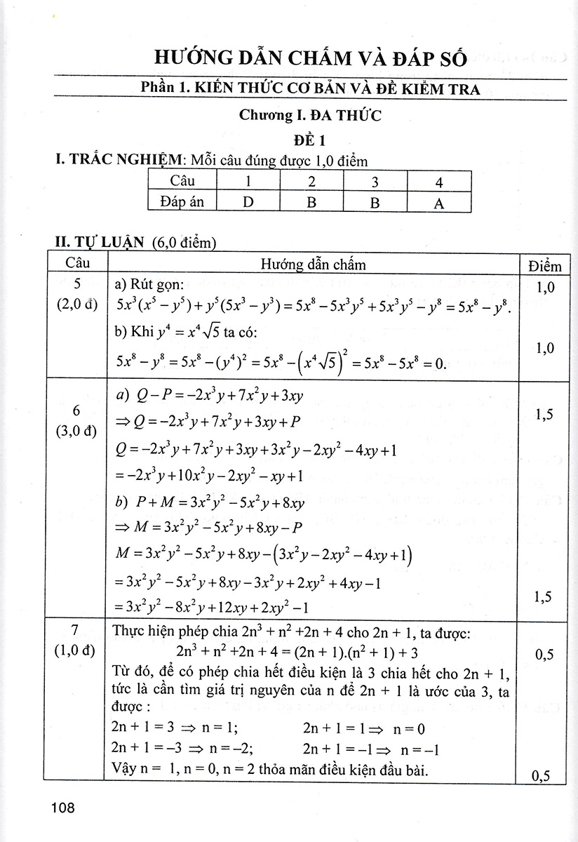 Đề Kiểm Tra Toán 8 (Bám Sát SGK Kết Nối Tri Thức Với Cuộc Sống)_HA