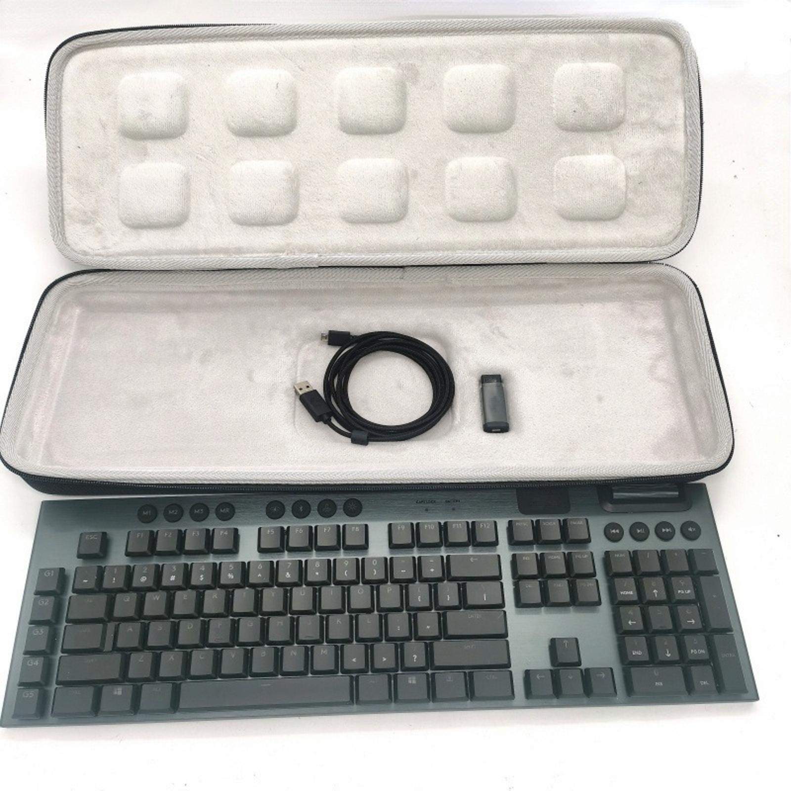 Portable Keyboard Storage Bag Shockproof Stylish Waterproof Storage Shell for Logitech