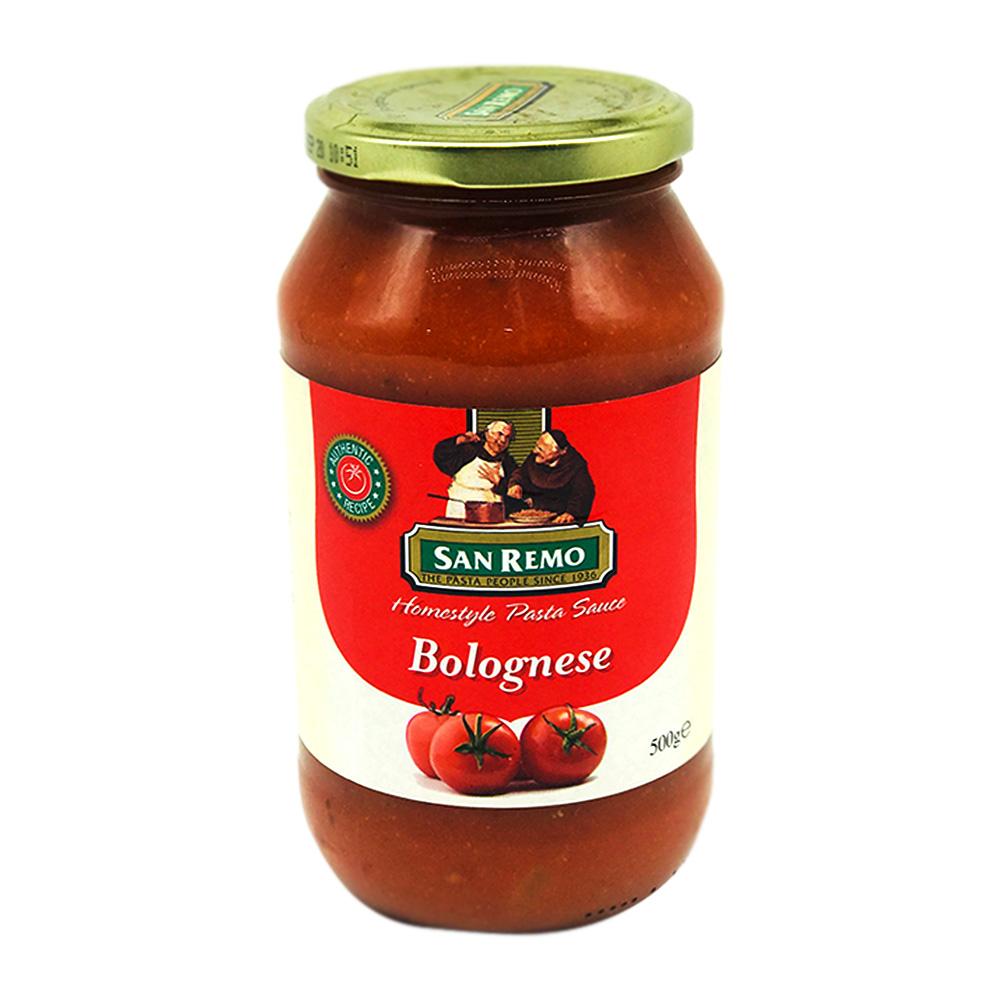 Sốt mì ý vị thịt bò SAN REMO BOLOGNESE 500G  - 3391200