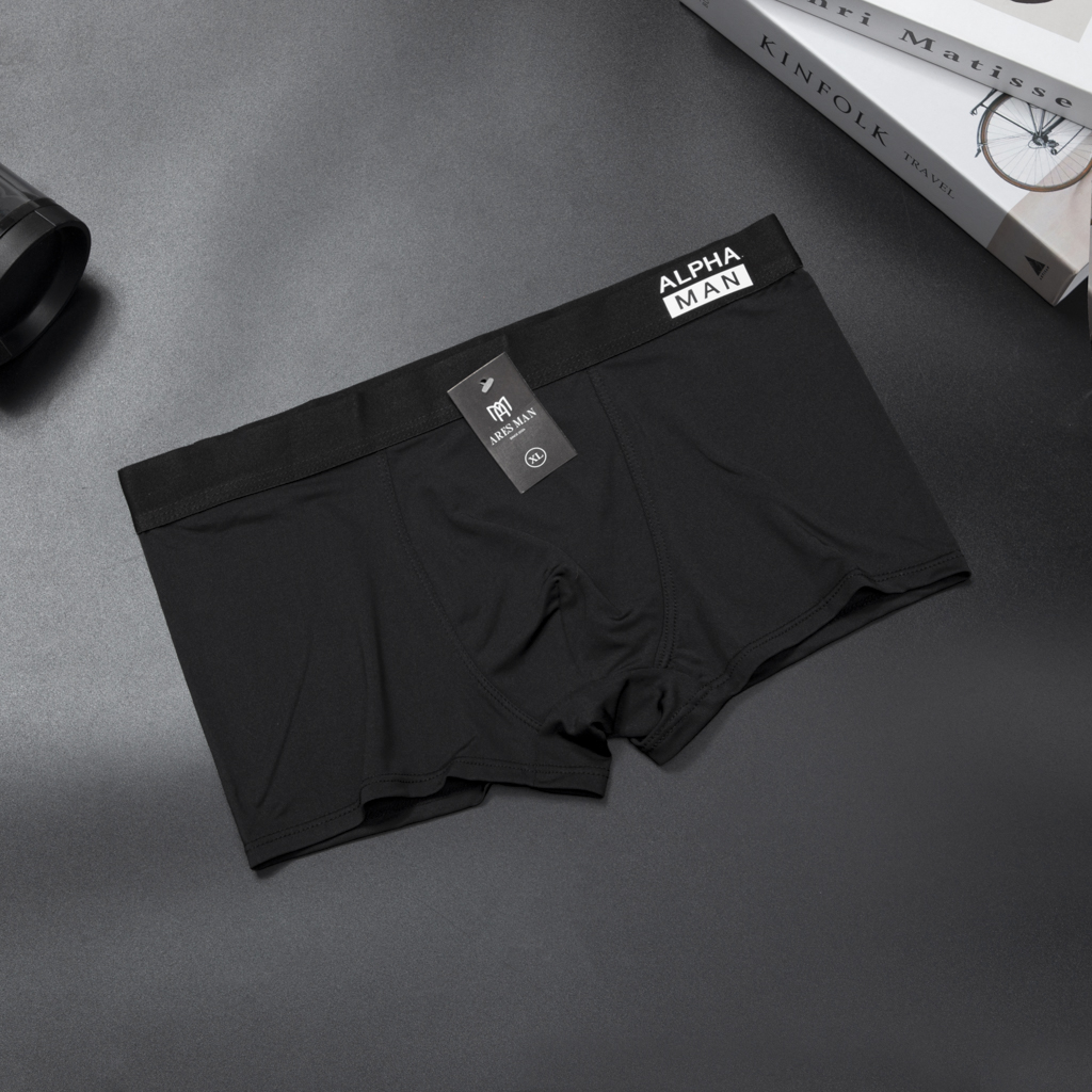 Quần boxer nam , quần lót đùi nam ALPHA 2.0 được làm bằng chất thun lạnh mềm mịn thấm hút mồ hôi co giãn 4 chiều