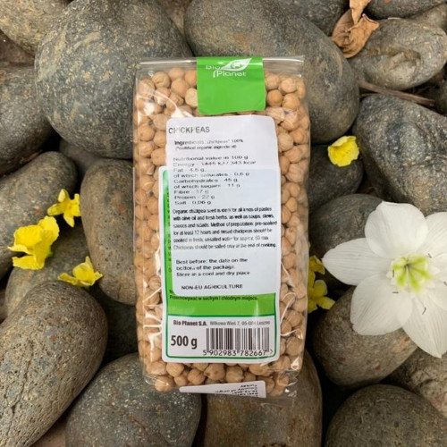 Đậu gà hữu cơ Bio Planet 500g  Organic Chickpea 500gr