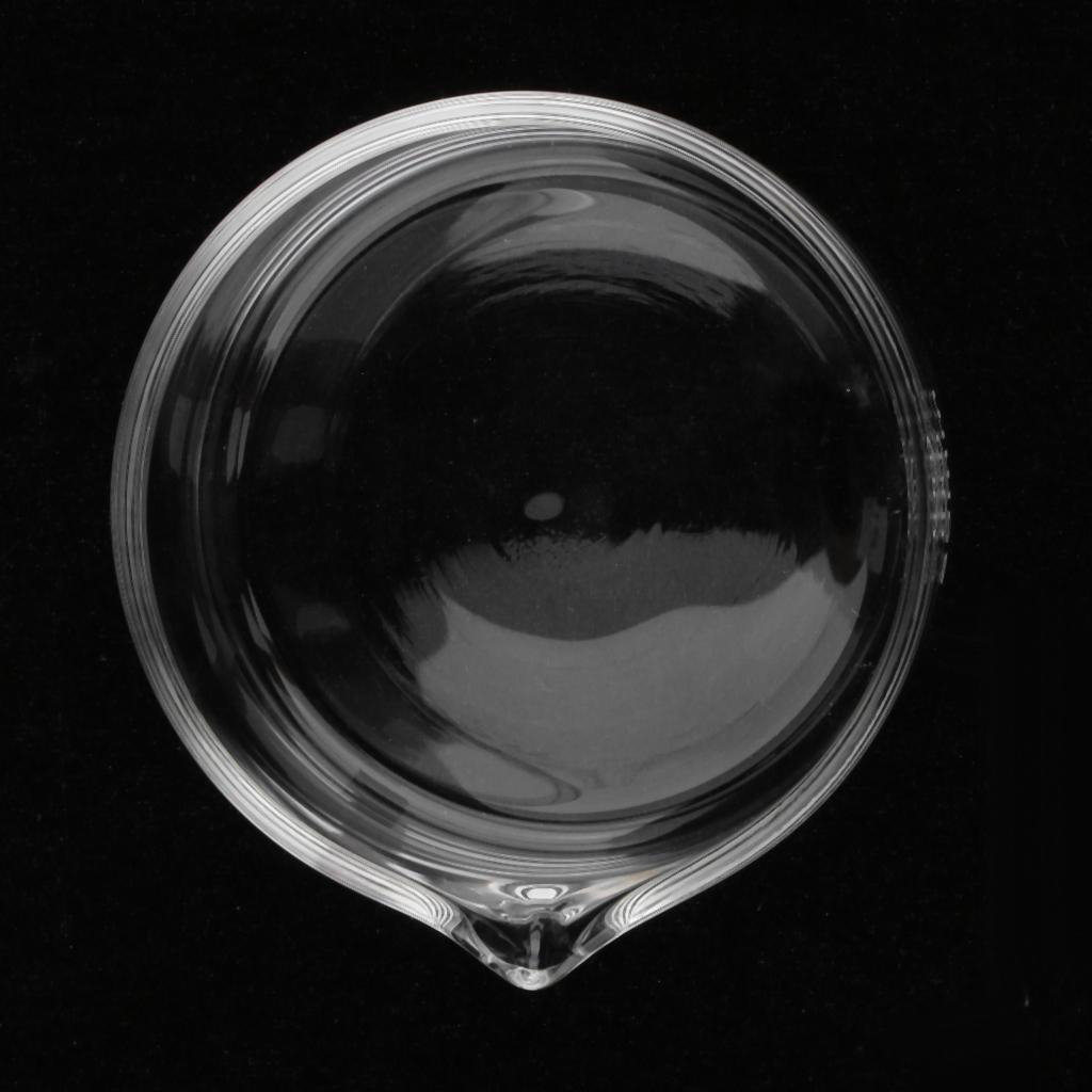 2 Pieces 60mm Reusable Glass Crystallizing Dish