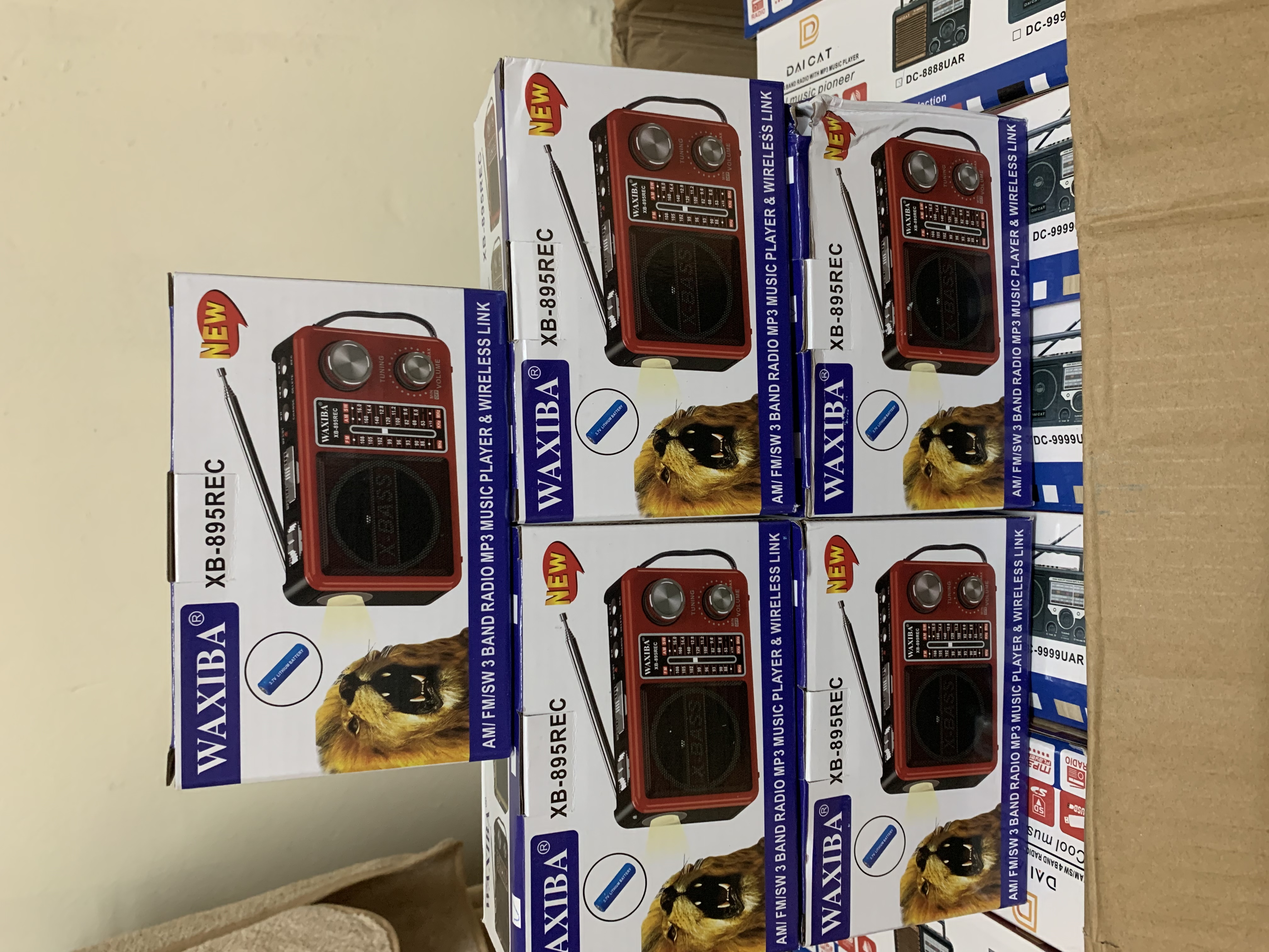 Đài Radio Waxiba XB-895 REC Hàng Chính Hãng MẪU MỚI 2022 GIÀNH CHO NGƯỜI GIÀ