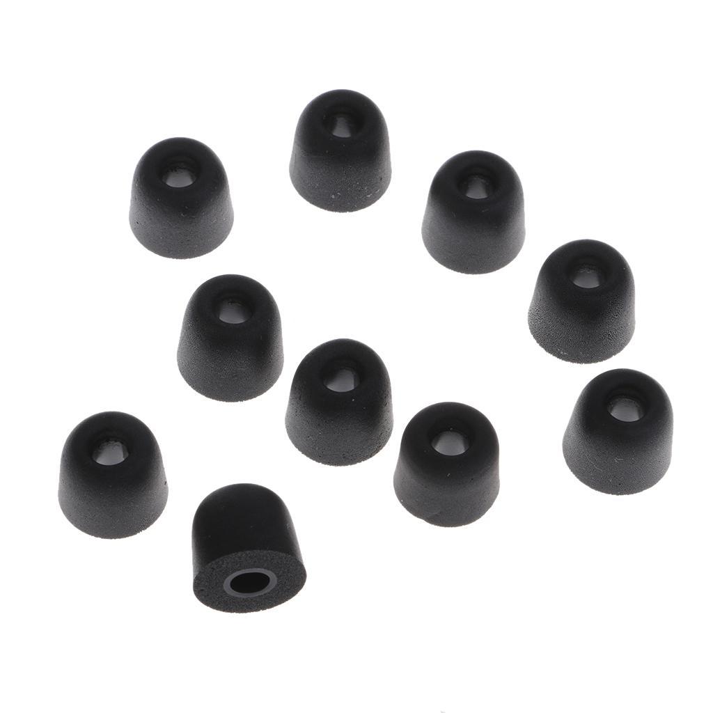 20 Pieces 4.5mm Eartips Bud Earbud Tips Memory Foam For Earphone InEar