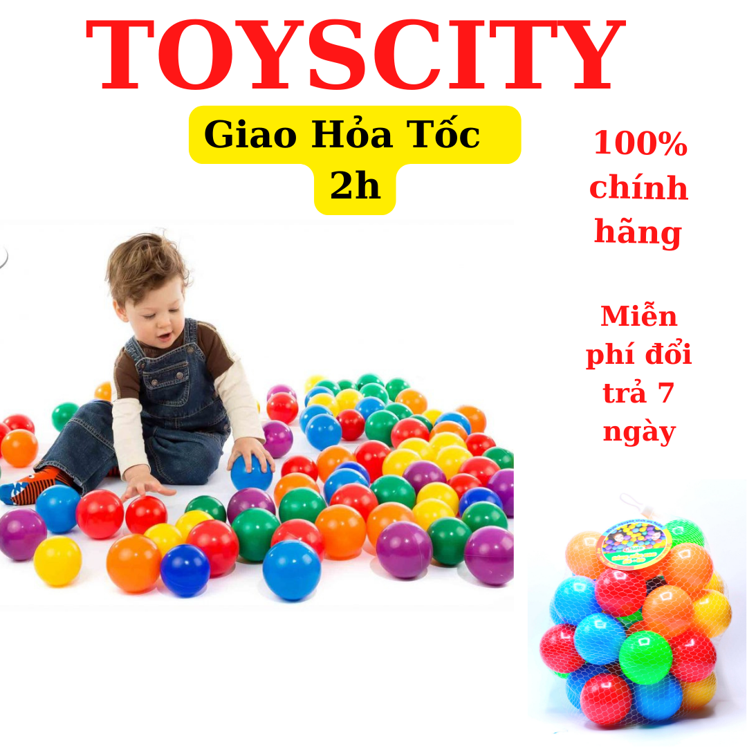 Đồ Chơi Bóng Mầm Non Phi 8 Cho Bé 1 túi sato26