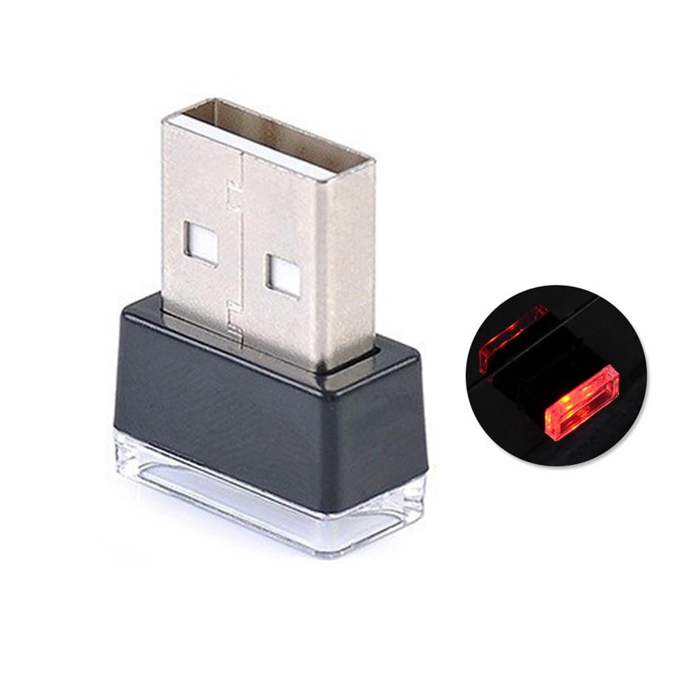 Đèn LED USB nhỏ gọn dùng để trang trí nội thất xe ô tô