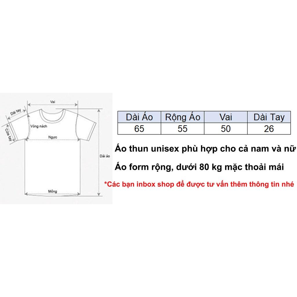 Áo Thun Nam Tay Lỡ Form Rộng Cotton Cao Cấp - Áo Thun Unisex Mới Đẹp