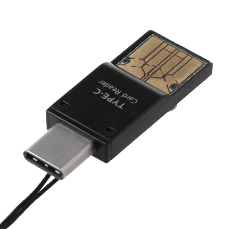 Đầu đọc thẻ nhớ Utake USB Type C sang USB 2.0 Type A Micro SD TF