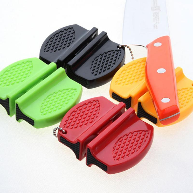 Kitchen Sharpener Safe Knife Blade Grinder Stone Knives Sharpening Tungsten Butterfly Type Household Sharpening Stone