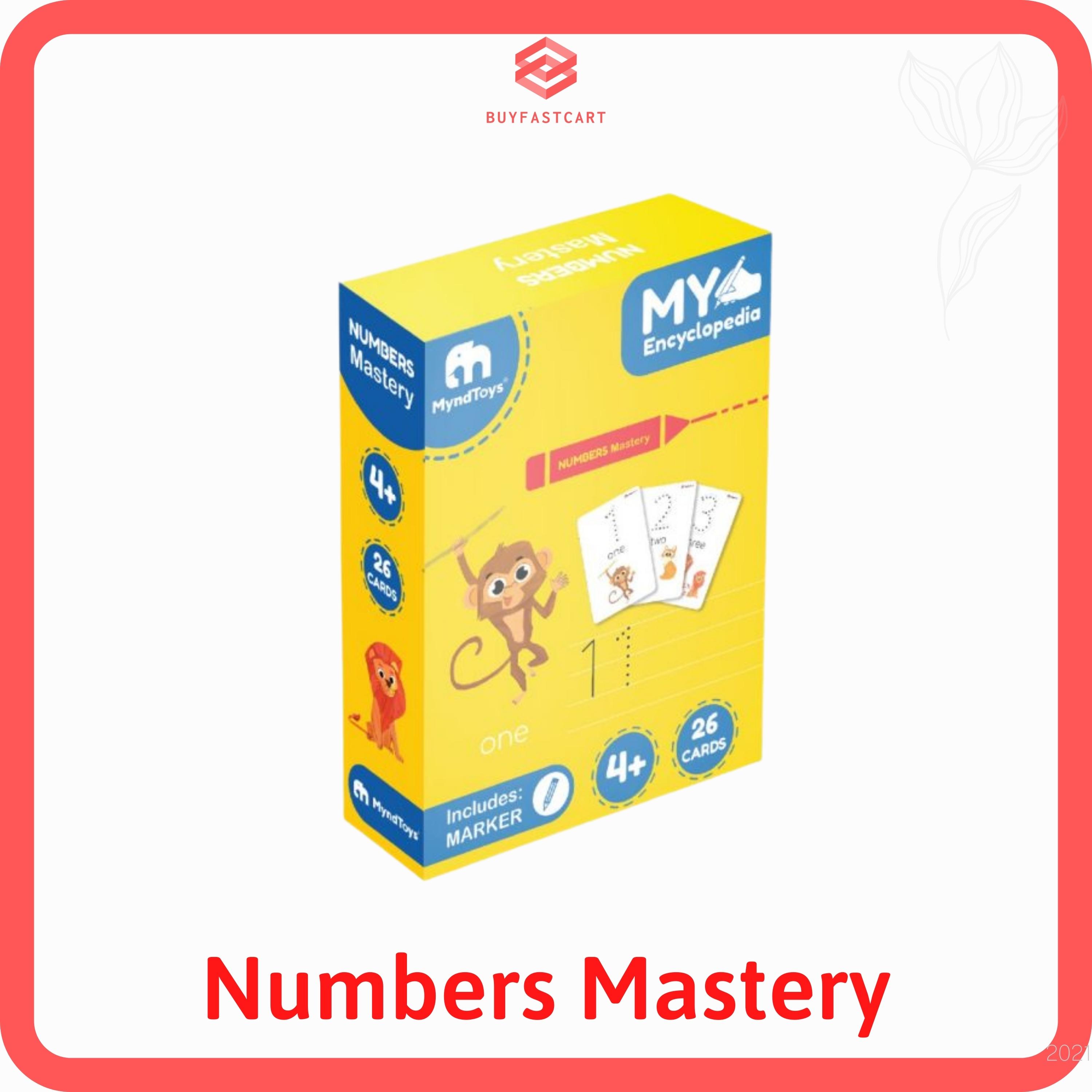 Đồ chơi giáo dục trẻ em MyndToys Encyclopedia - Numbers Mastery phát triển kĩ năng thông minh sáng tạo