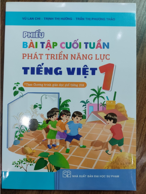 Sách - Phiếu bài tập cuối tuần phát triển năng lực Tiếng Việt 1 - Cánh Diều - Theo chương trình giáo dục phổ thông 2018