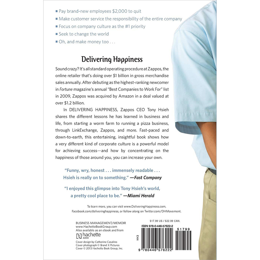 Delivering Happiness: A Path To Profits, Passion, And Purpose (International)