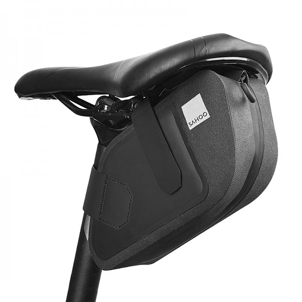 2L Bicycle Waterproof Saddle Bag Cushion Bag Mountain Road Bike Bag – Black