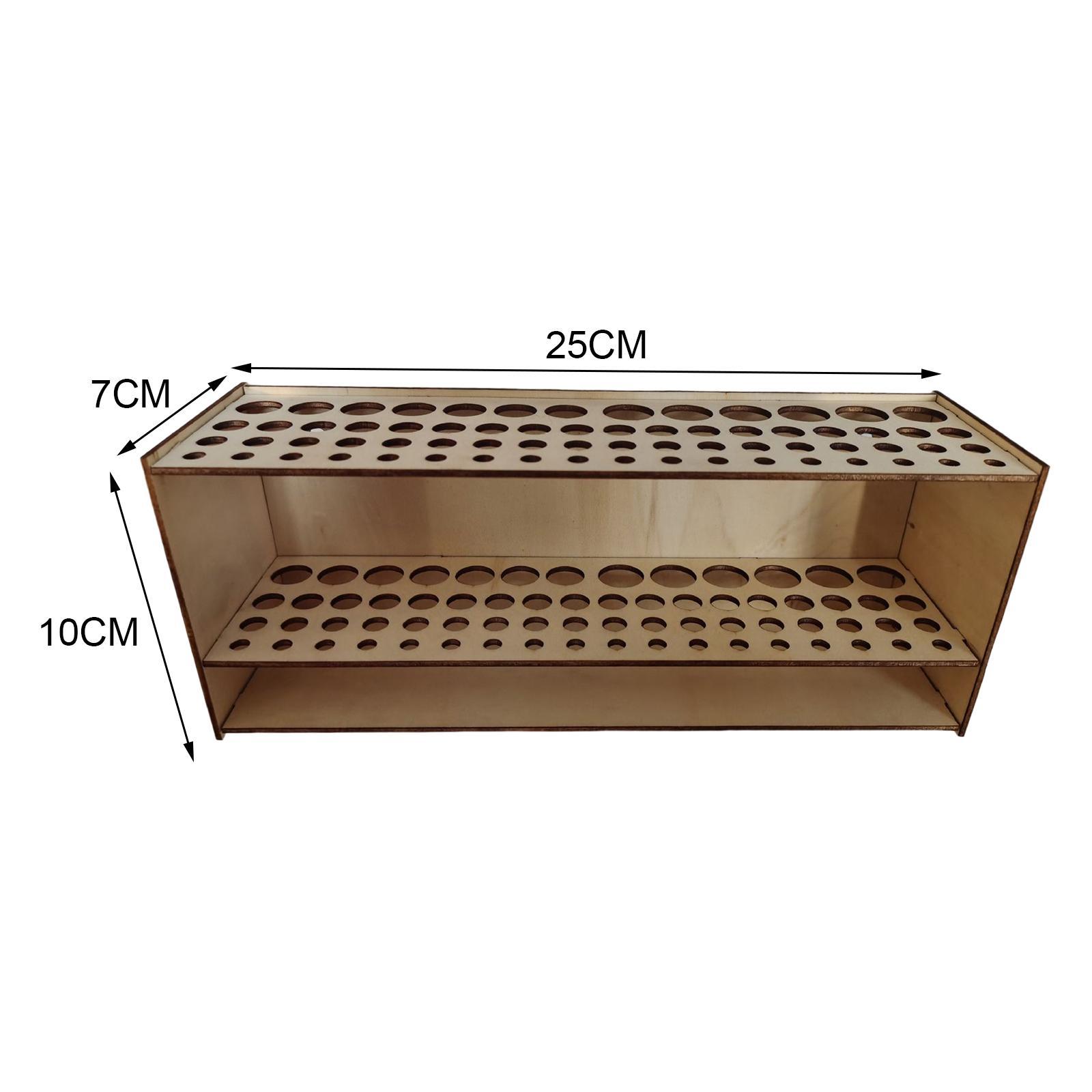 Portable Paint Brush Storage Rack Durable for Cabinet Organizer Holder