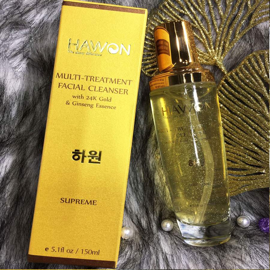 Kem Face Đa Năng 20g &amp; Gel Rửa Mặt Đa Năng 150ml Hawon Gold