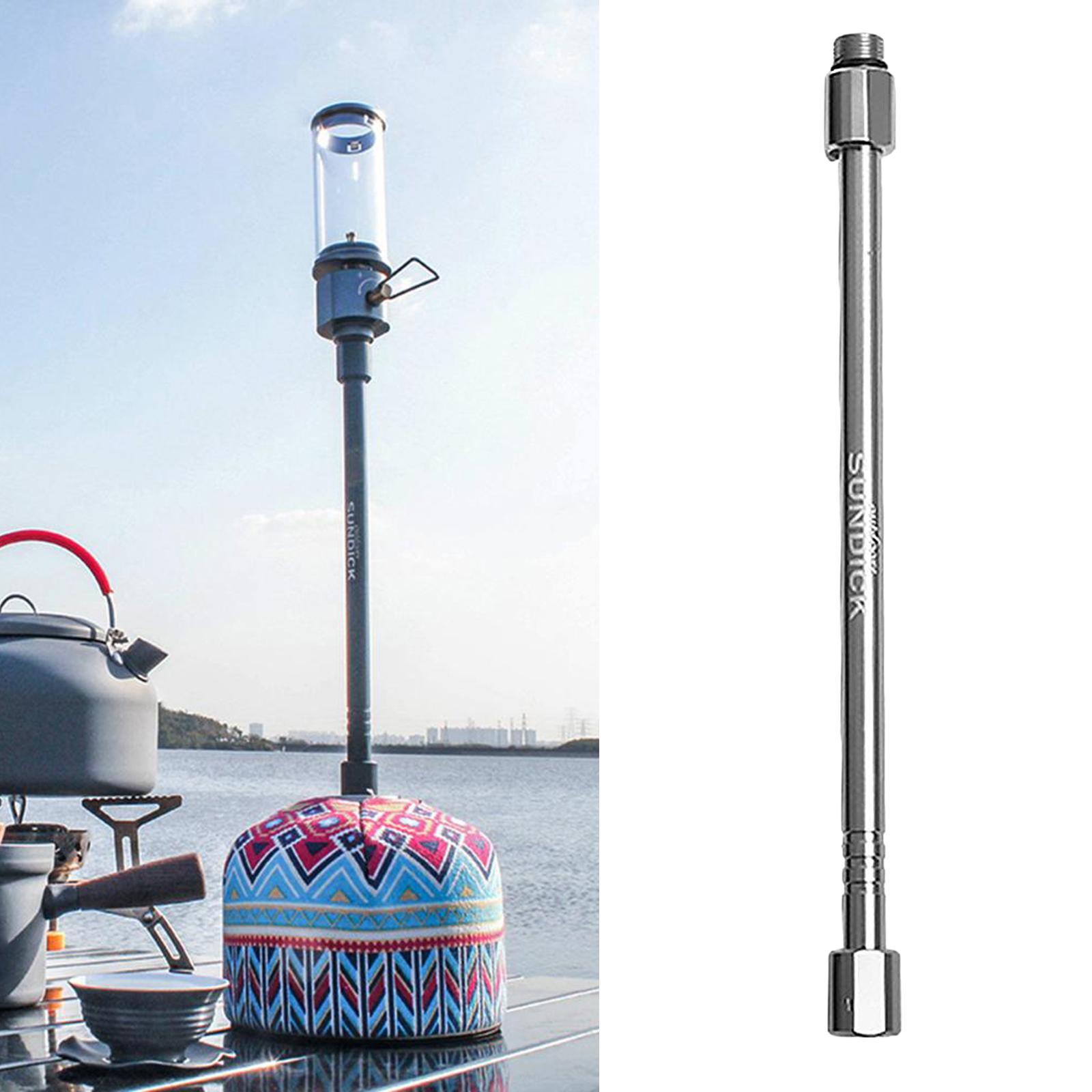 Camping Lantern Holder Gas Lantern Extension Pole Converter 20cm