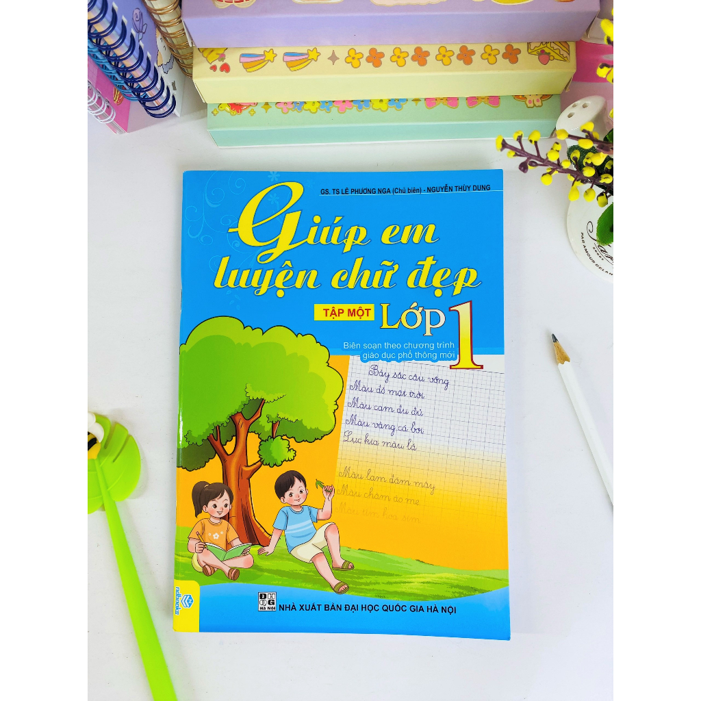 Sách - Combo 2 cuốn Giúp Em Luyện Chữ Đẹp Lớp 1 - Biên soạn theo CT GDPT mới - ndbooks