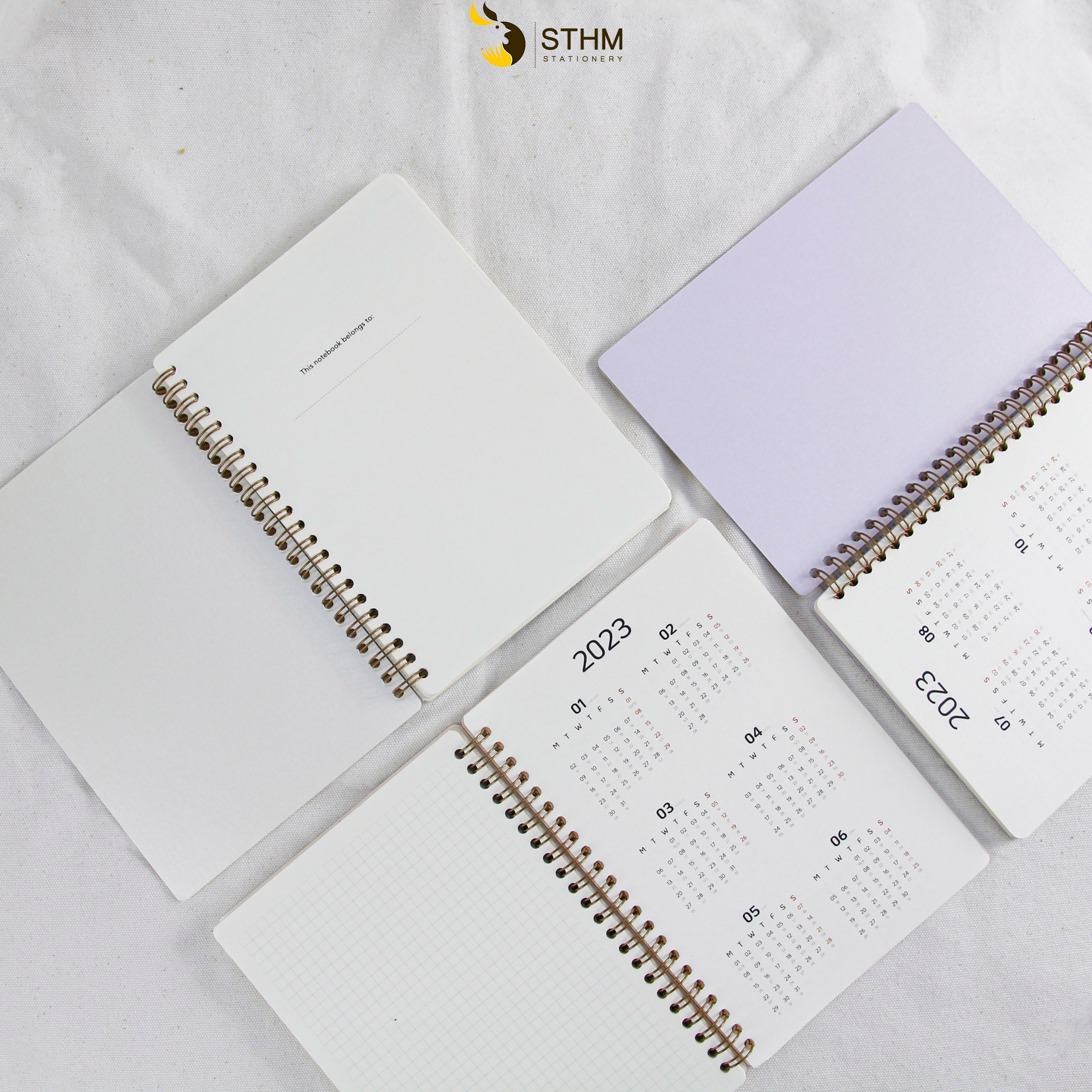 Half - year planner - Sổ tay lập kế hoạch 6 tháng - [STHM stationery