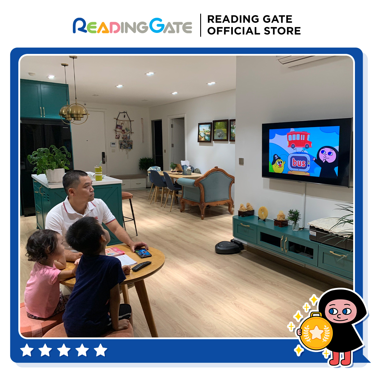 Sách DODO ABC PHONICS 5 READING GATE Cho Bé Từ 5 Đến 8 Học Ngữ Âm, Đánh Vần Tiếng Anh