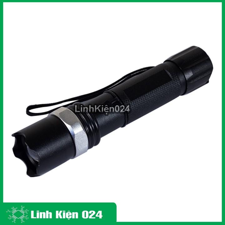 Đèn Pin Cảnh Sát Siêu Sáng 3 Chế Độ Cree Q5 HJ-8600