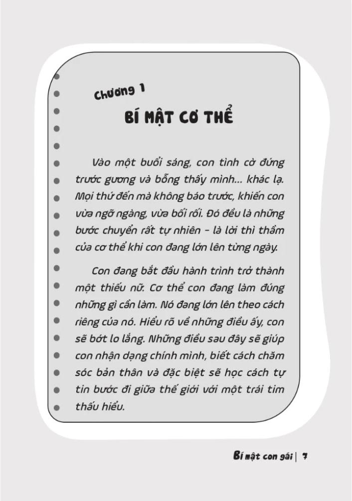 Sách - Cùng Con Bước Qua Tuổi Dậy Thì - Bí Mật Con Gái