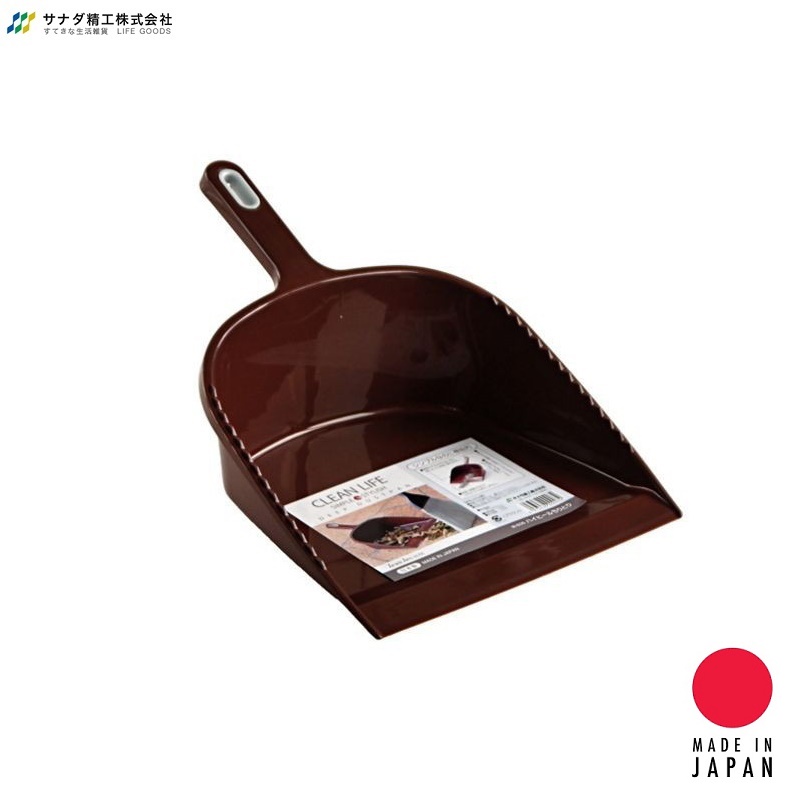 Combo xẻng hót rác Sanada Seiko kèm bàn chải đầu vát chữ V hàng nội địa Nhật Bản