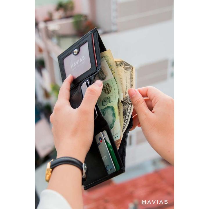 Ví da gấp Mini NOTE Wallet HAVIAS