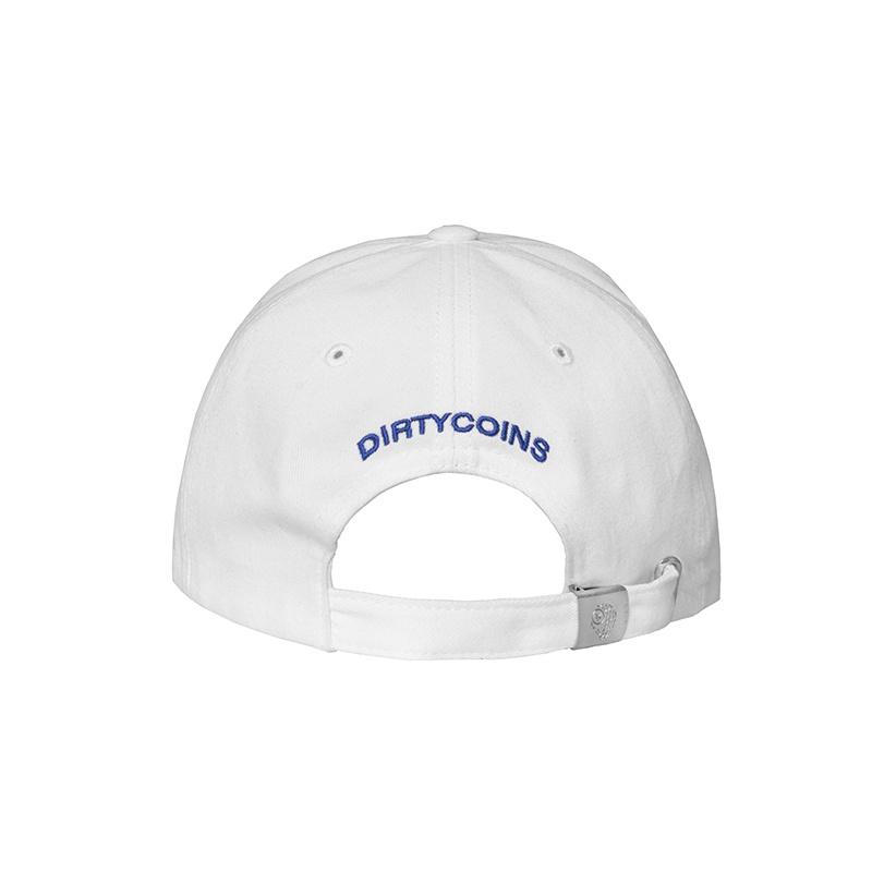 Nón DirtyCoins University Dad Cap - White