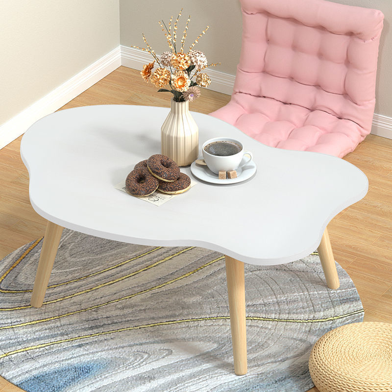 Bàn trà cafe họa tiết đám mây dễ thương phù hợp decor - GP255