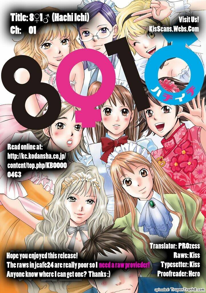 hachi ichi - 8 nàng 1 chàng chapter 0 2